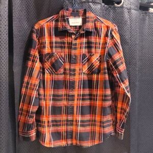 Men's flannel size Large